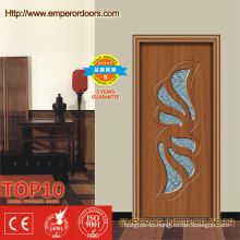 Puerta de cristal deslizante de la puerta del PVC del dormitorio de la puerta de cristal del PVC